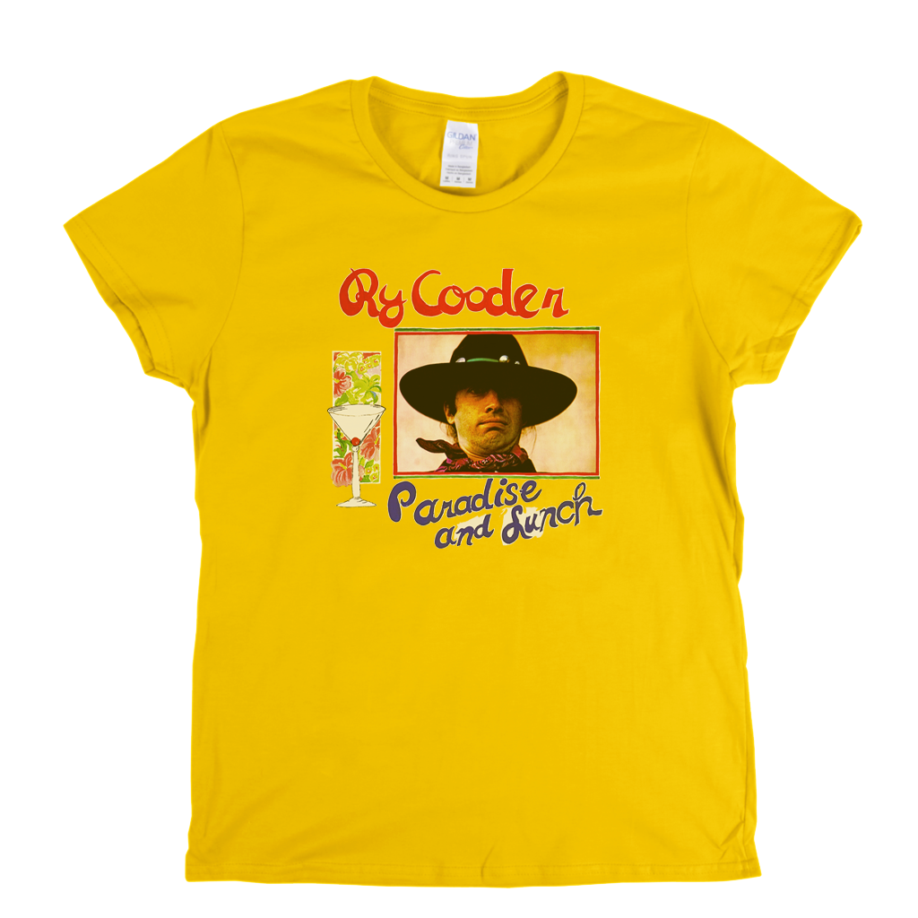 Ry Cooder Paradise And Lunch Womens T-Shirt product image 1