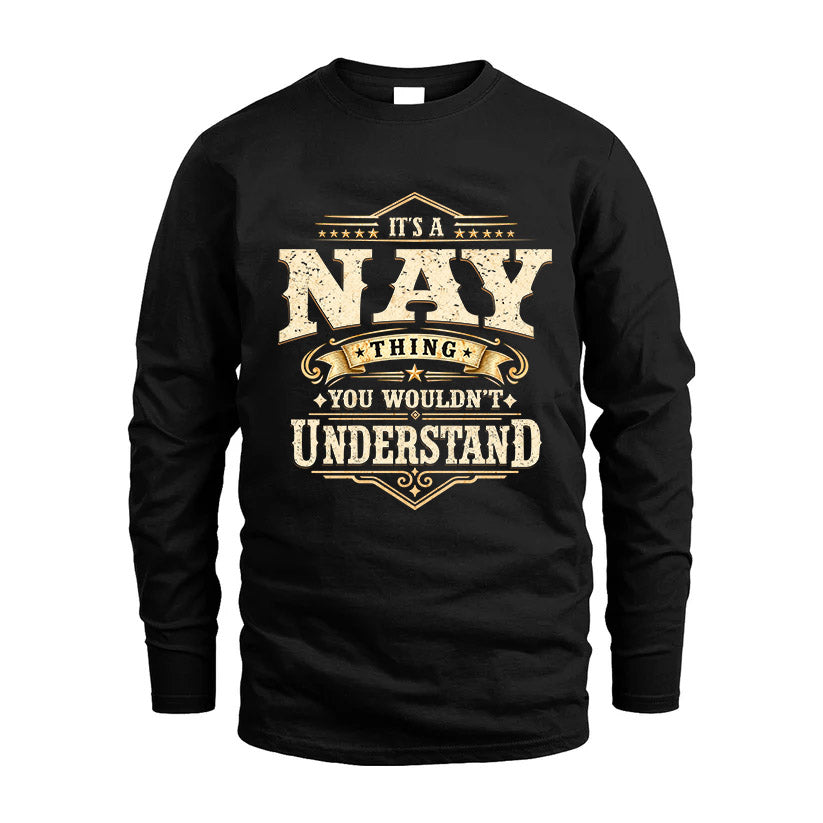 NAY HH-F009–Personalized Name Quote Apparel “It’s an Thing product image 4