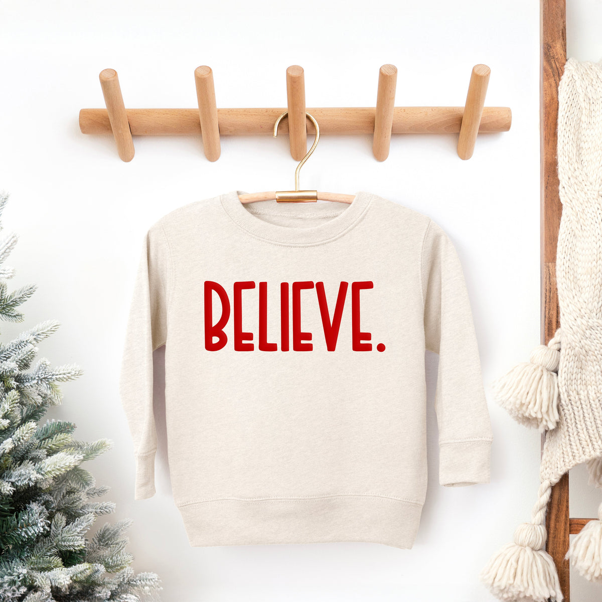 Believe Bold Puff Print | Youth Ultra-Soft Graphic product image 3