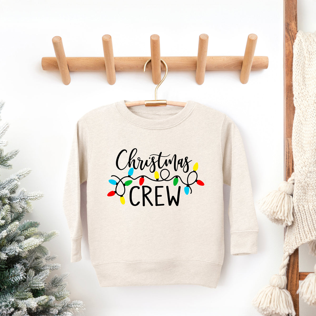 Christmas Crew | Youth Ultra-Soft Graphic Sweatshirt product image 1