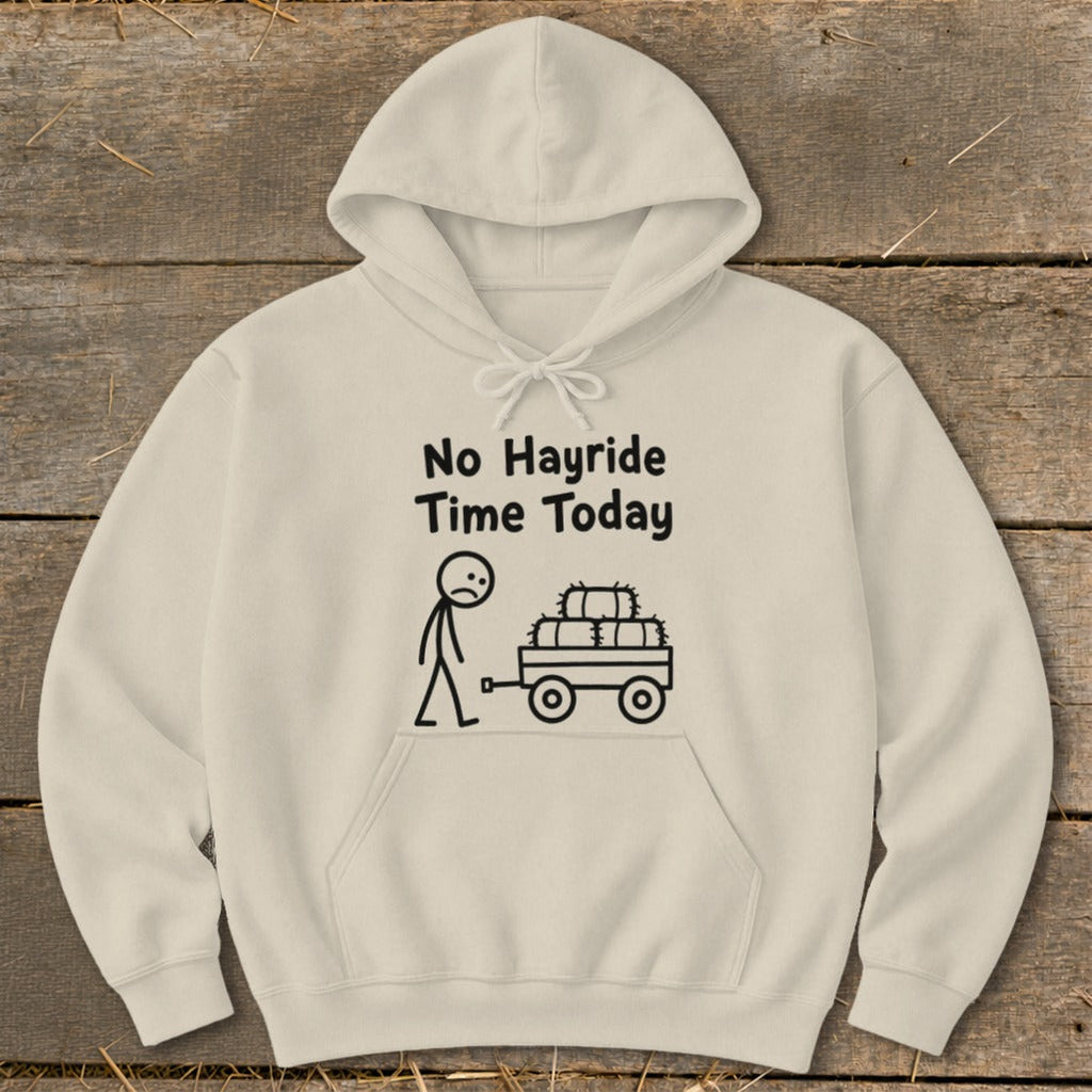 No Hayride Time Today Hoodie product image 2