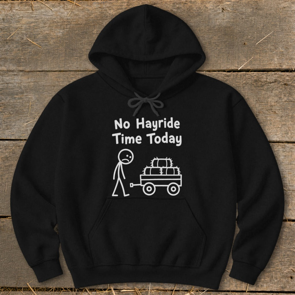 No Hayride Time Today Hoodie product image 4