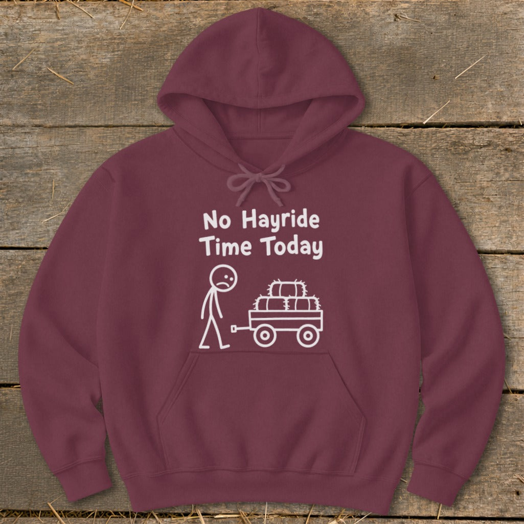 No Hayride Time Today Hoodie product image 5