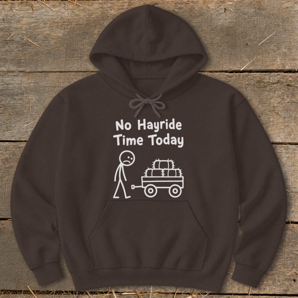 No Hayride Time Today Hoodie product image 6