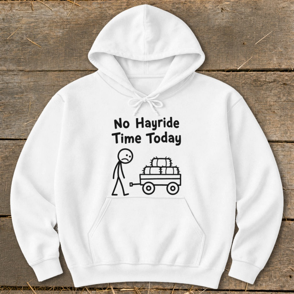 No Hayride Time Today Hoodie product image 7