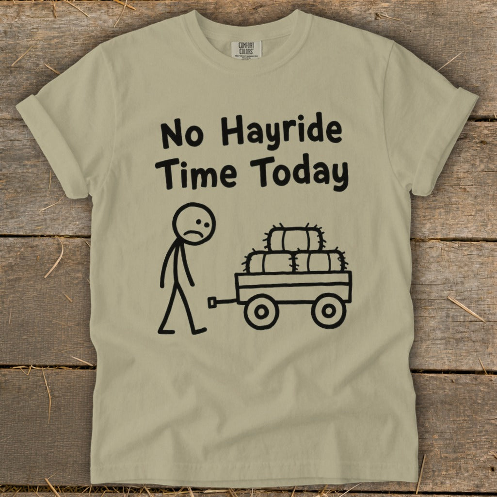 No Hayride Time Today Signature Tee product image 3