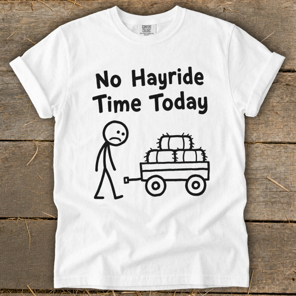 No Hayride Time Today Signature Tee product image 7