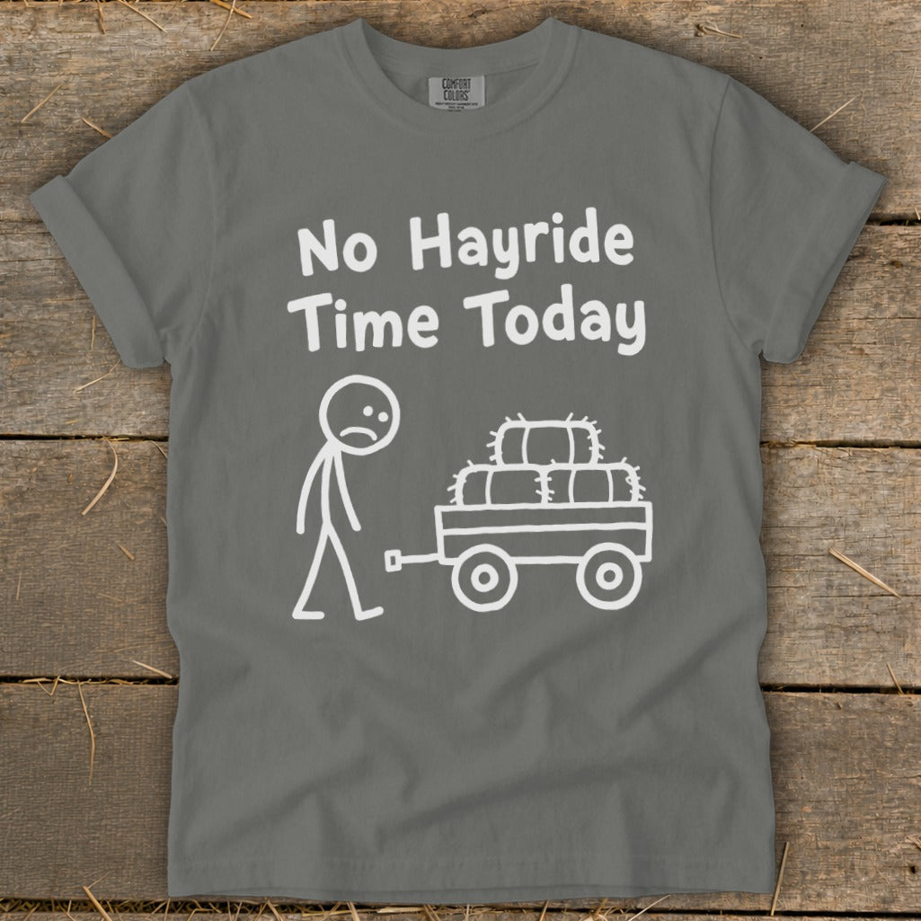 No Hayride Time Today Signature Tee product image 1