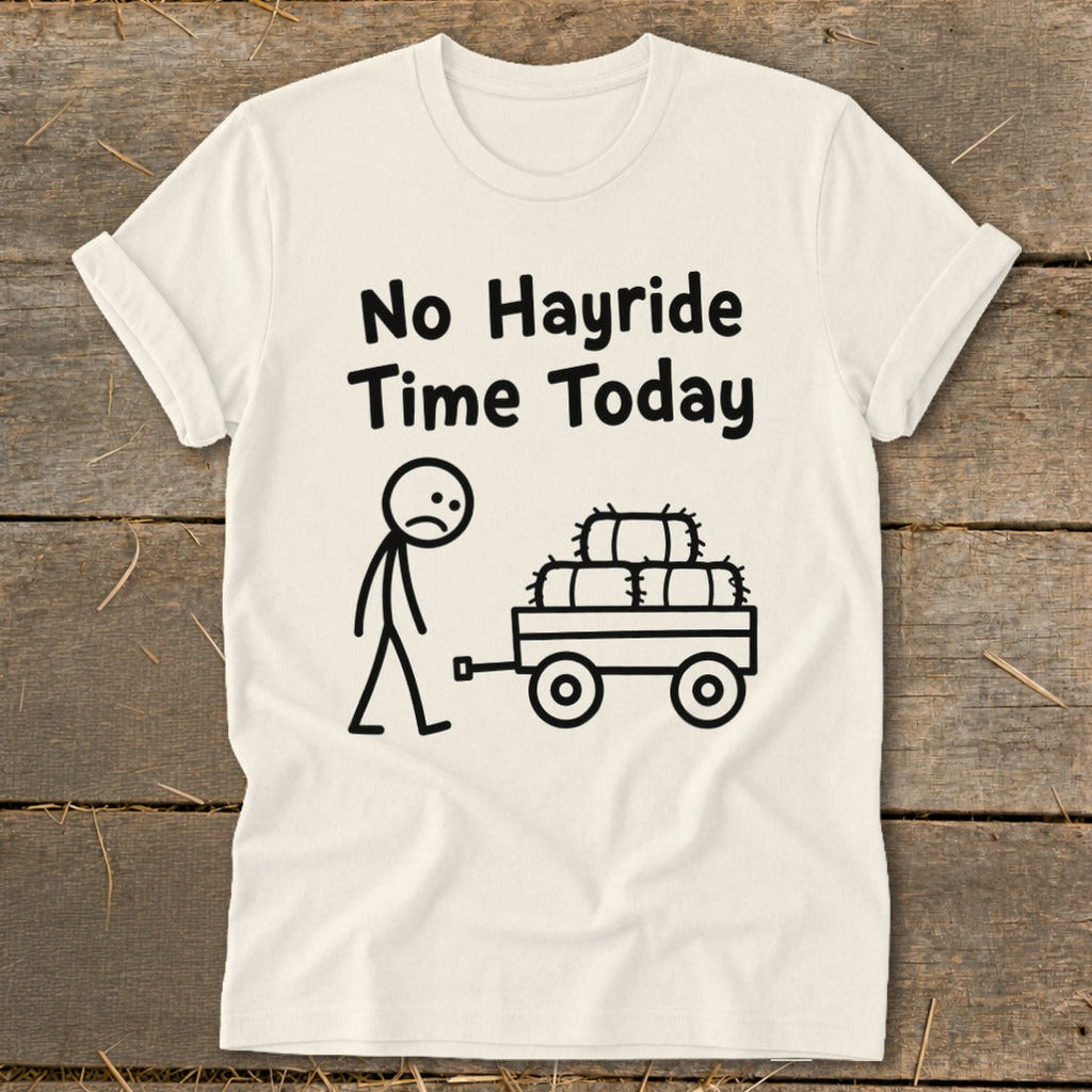No Hayride Time Today Softstyle Tee product image 2