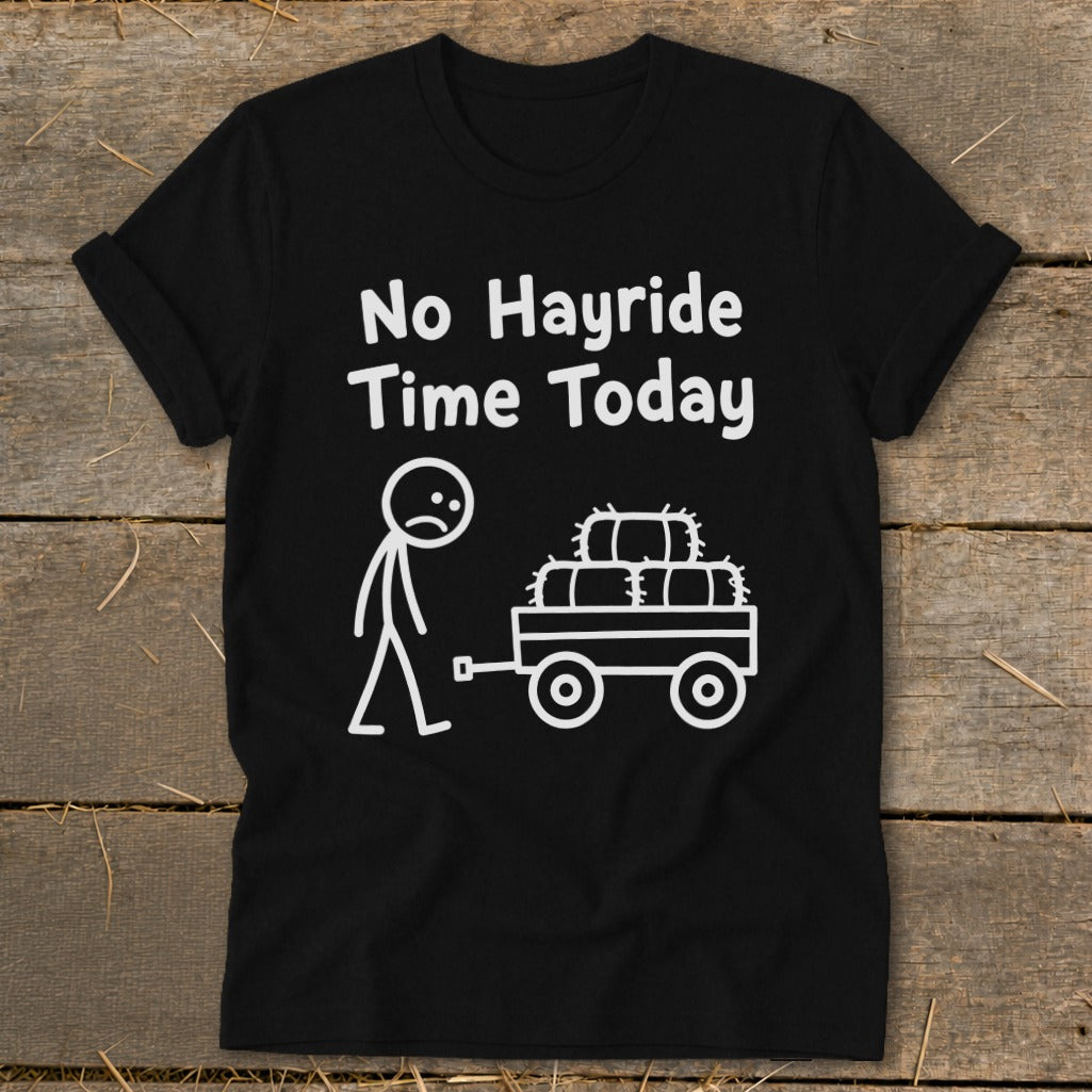 No Hayride Time Today Softstyle Tee product image 5