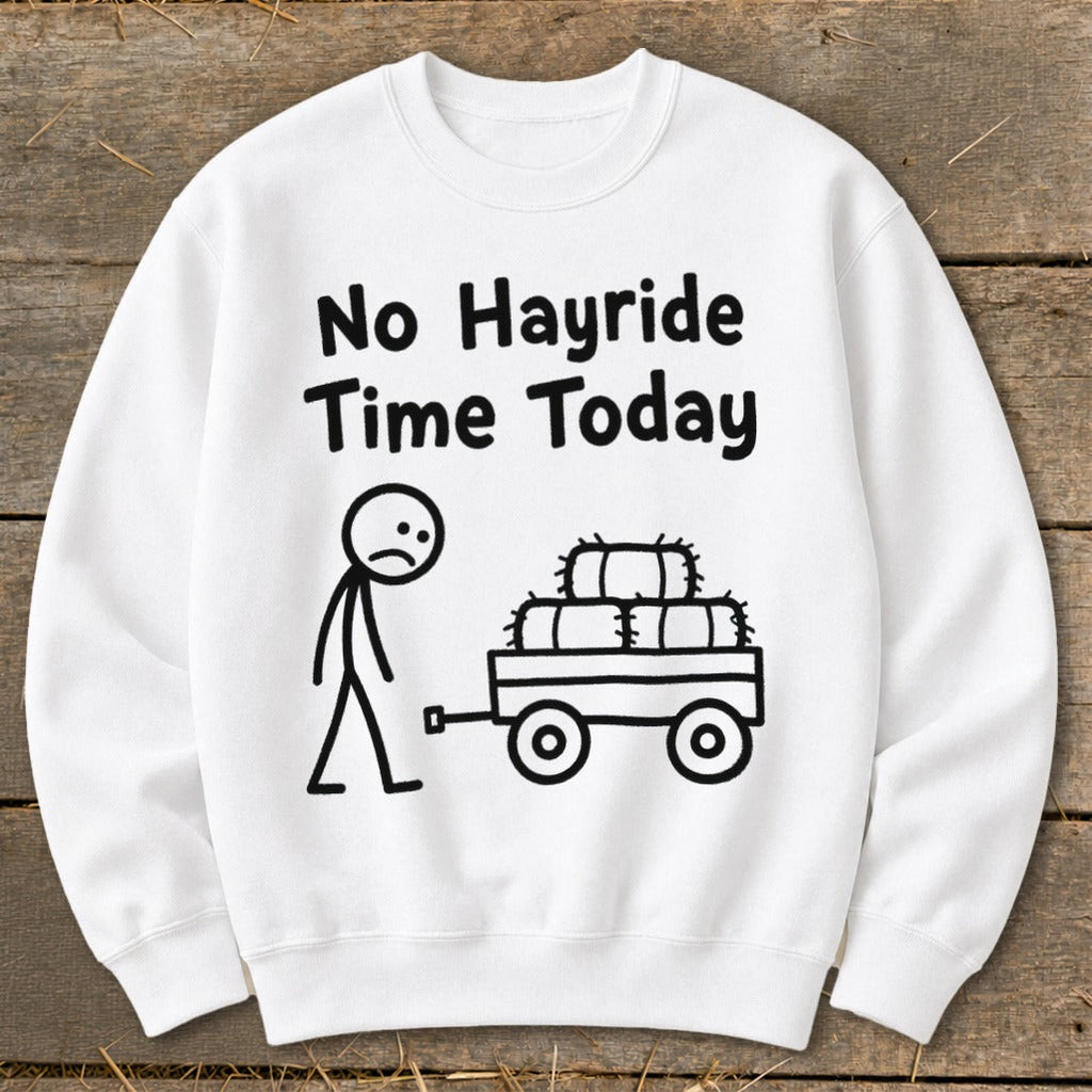 No Hayride Time Today Sweatshirt product image 6
