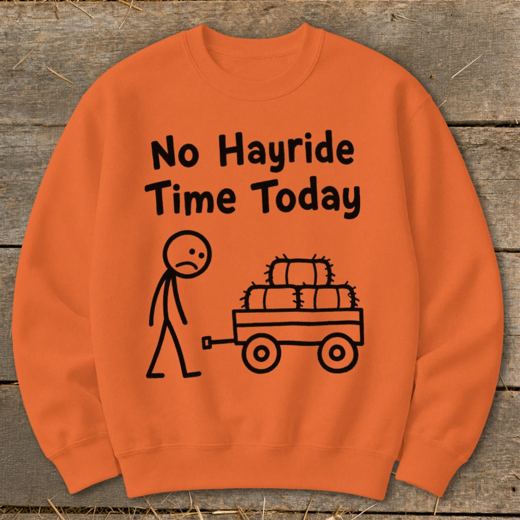 No Hayride Time Today Sweatshirt product image 9