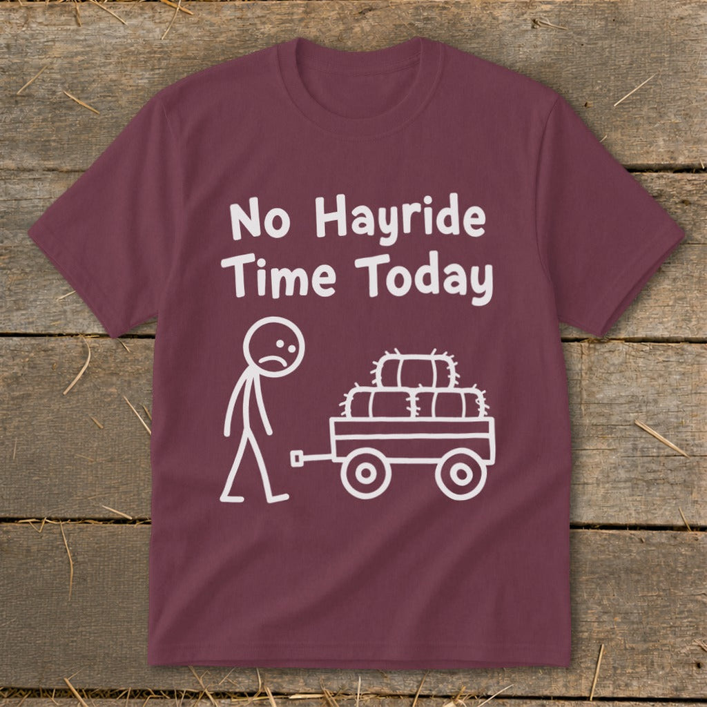 No Hayride Time Today Youth Tee product image 5
