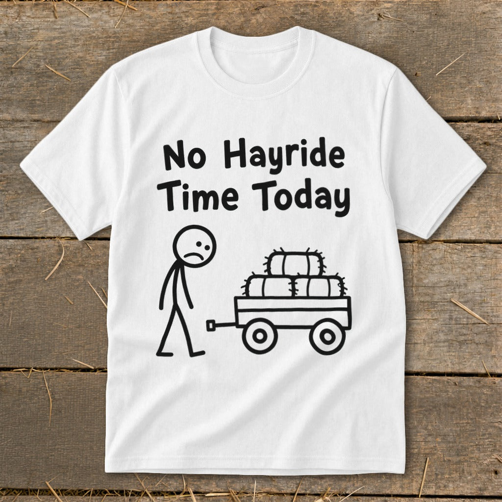 No Hayride Time Today Youth Tee product image 8