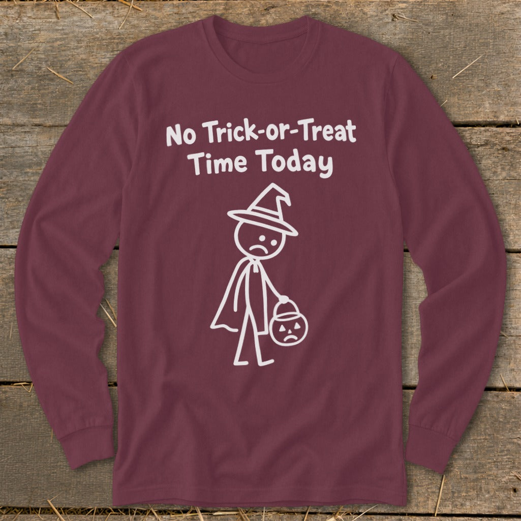 No Trick-or-Treat Time Today Long Sleeve Tee product image 1