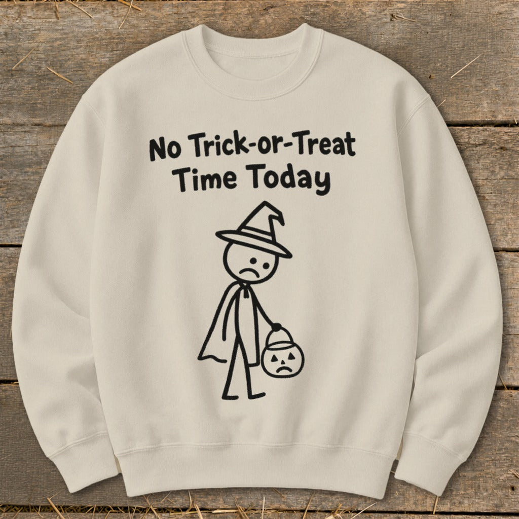 No Trick-or-Treat Time Today Sweatshirt product image 2
