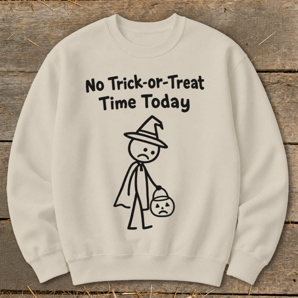 No Trick-or-Treat Time Today Sweatshirt product image 2