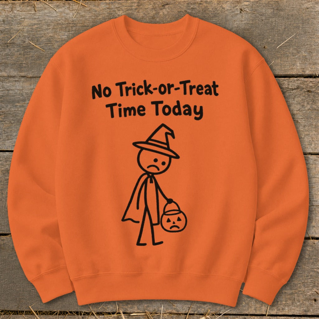 No Trick-or-Treat Time Today Sweatshirt product image 9