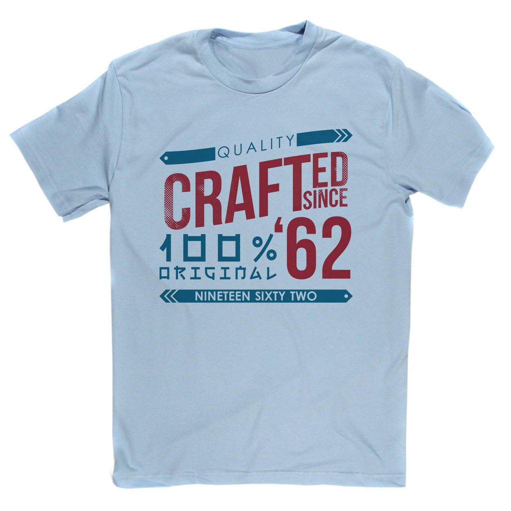 Crafted in 1962 Year T Shirt product image 3
