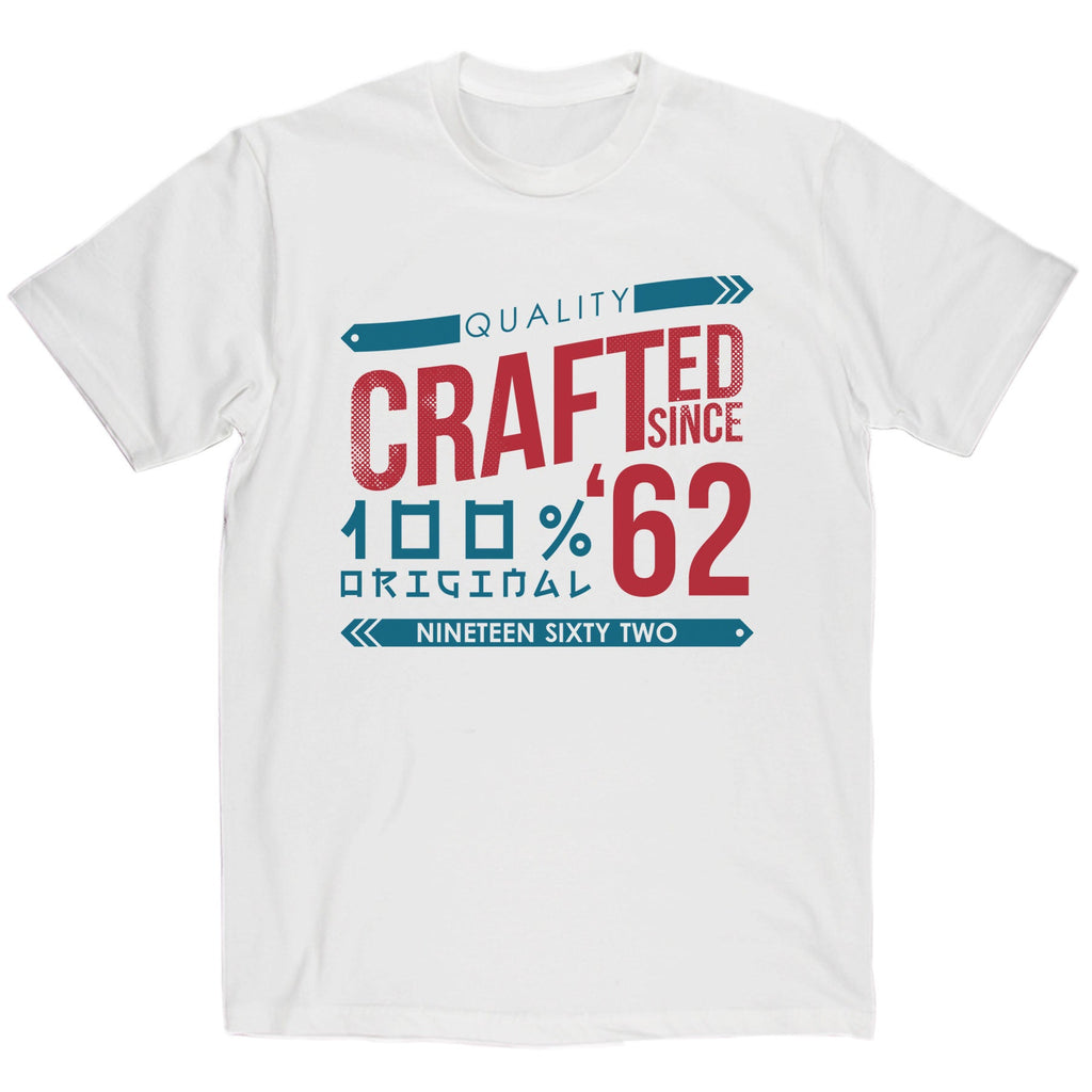 Crafted in 1962 Year T Shirt product image 5