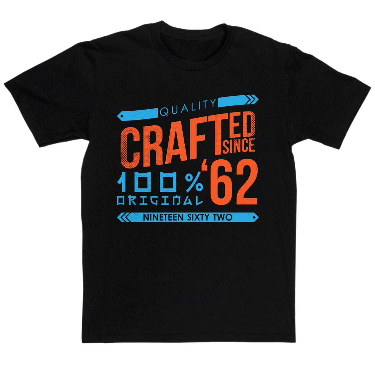 Crafted in 1962 Year T Shirt product image 7