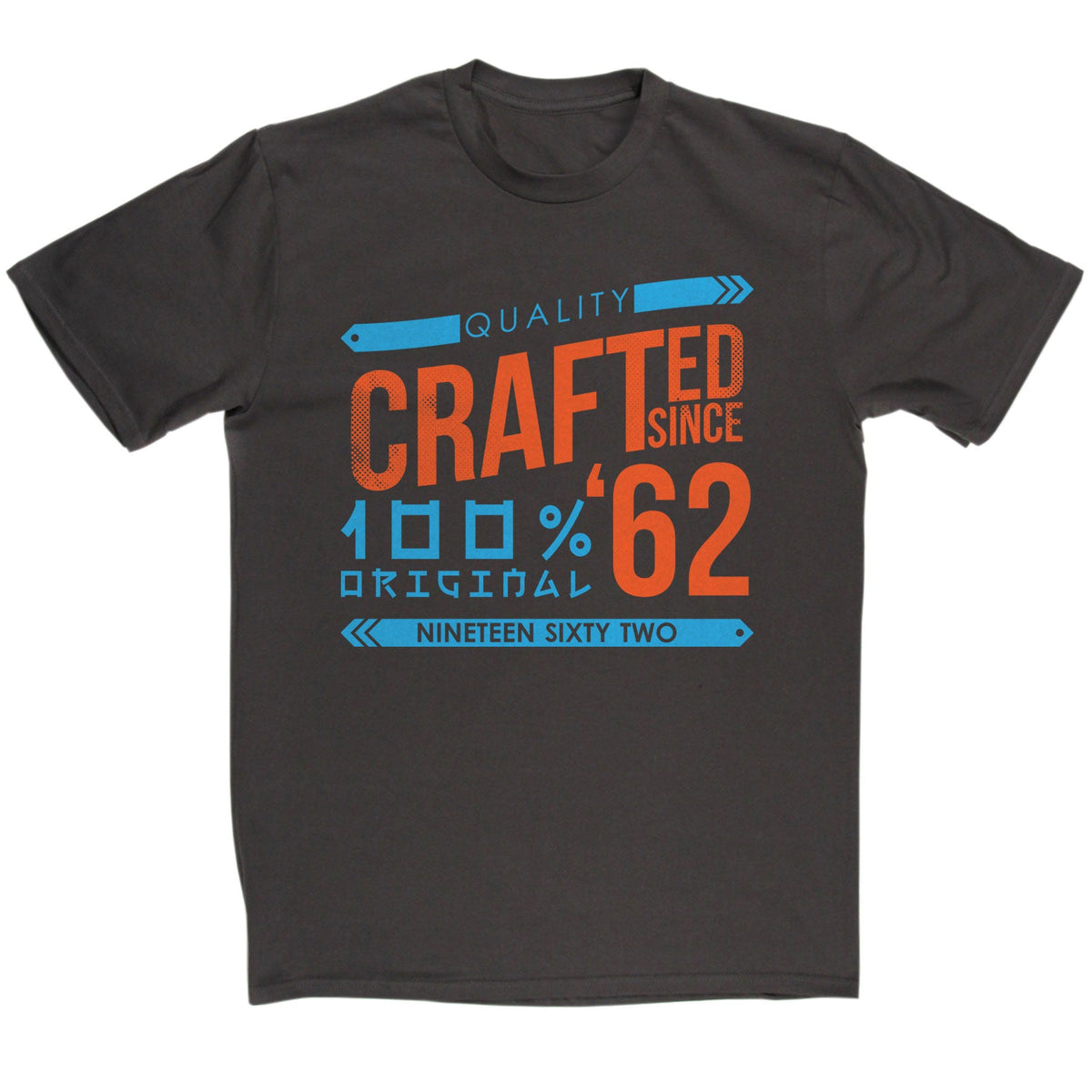 Crafted in 1962 Year T Shirt product image 1