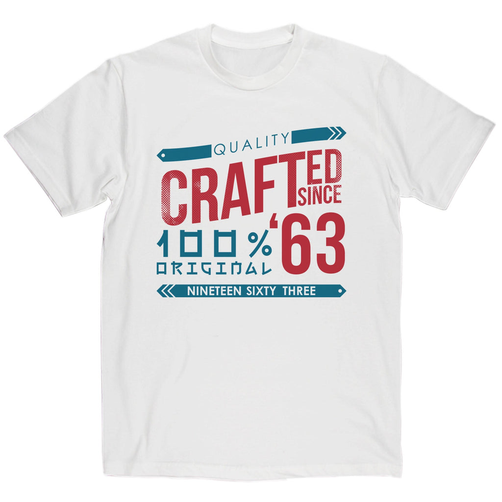Crafted in 1963 Year T Shirt product image 2