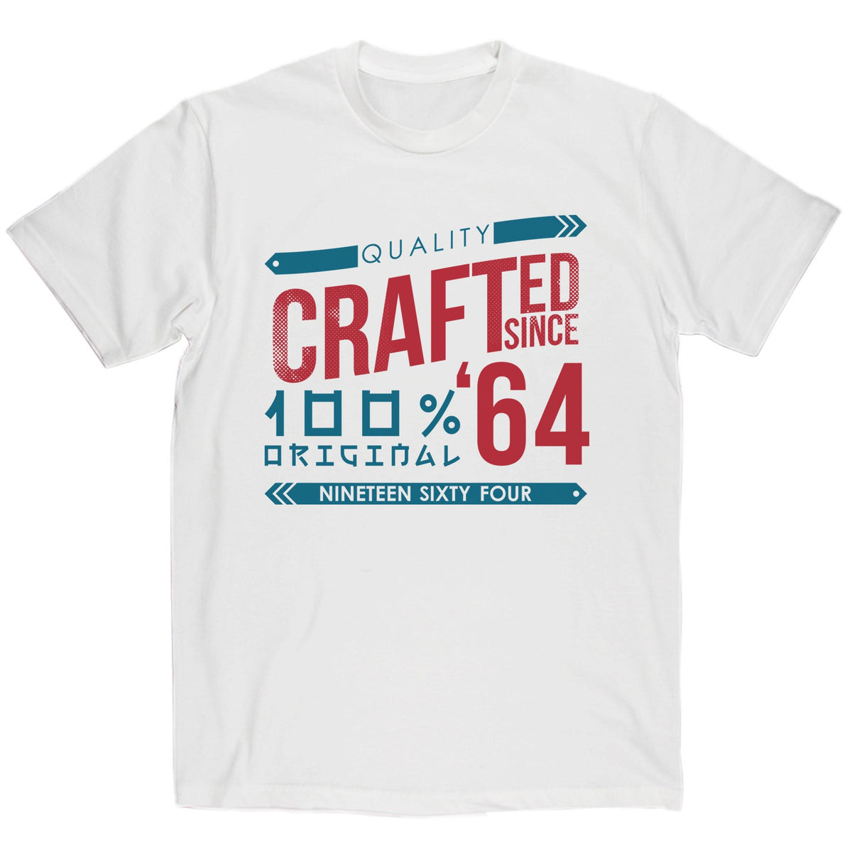 Crafted in 1964 Year T Shirt product image 5