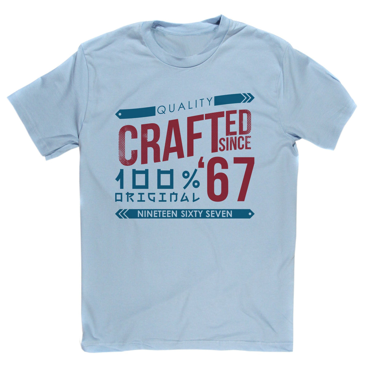 Crafted in 1967 Year T Shirt product image 1