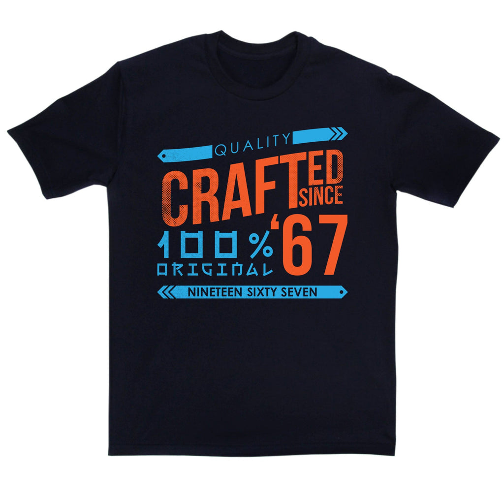 Crafted in 1967 Year T Shirt product image 6