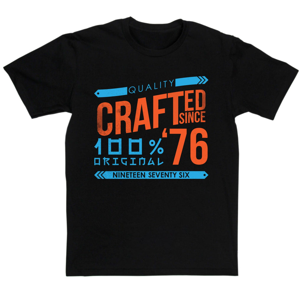 Crafted in 1976 Year T Shirt product image 7
