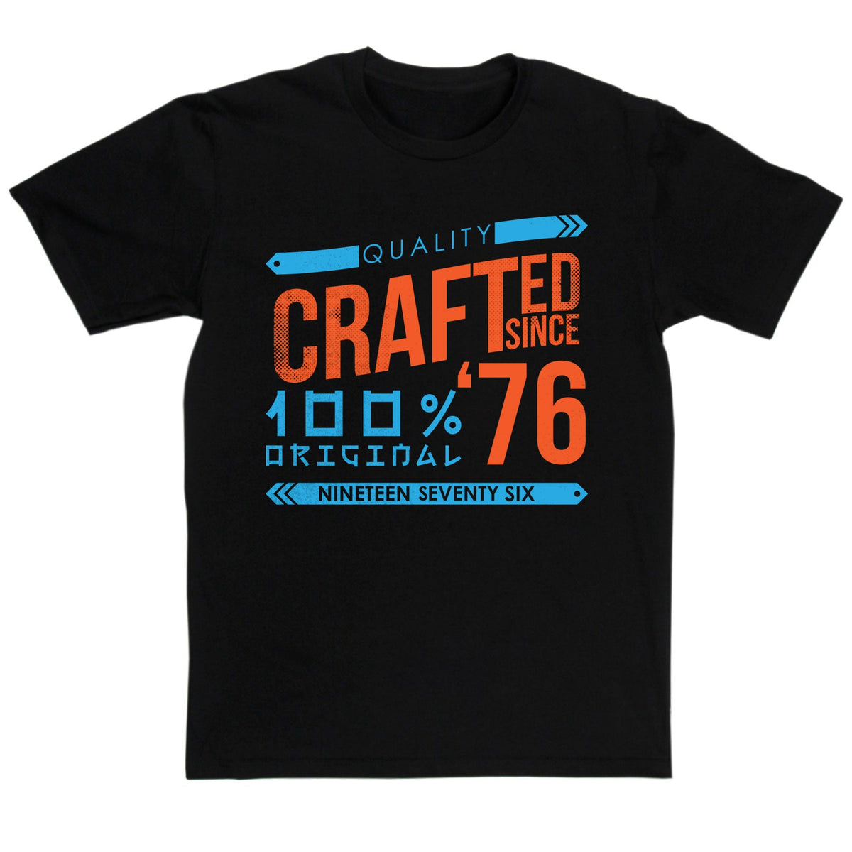 Crafted in 1976 Year T Shirt product image 7