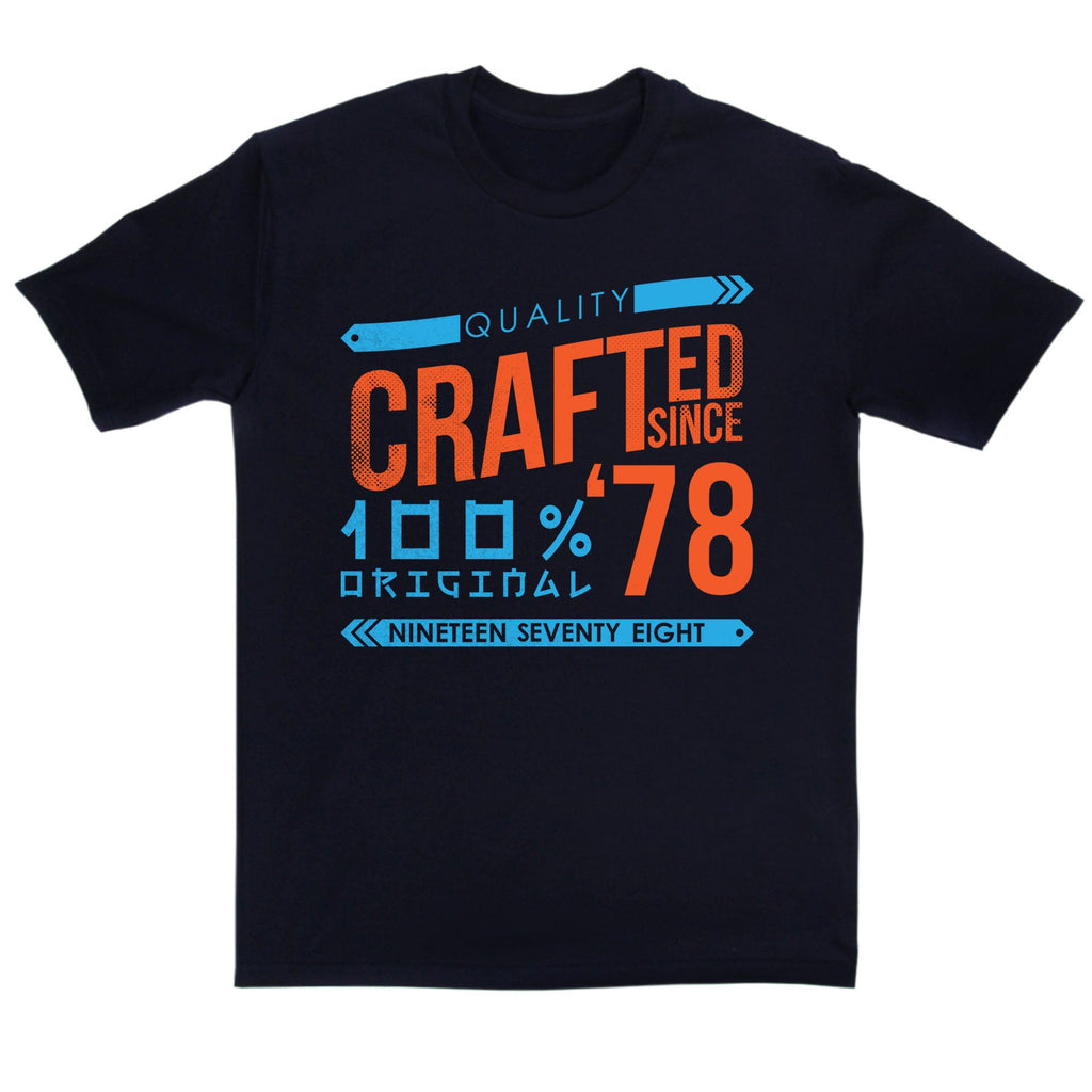 Crafted in 1978 Year T Shirt product image 6