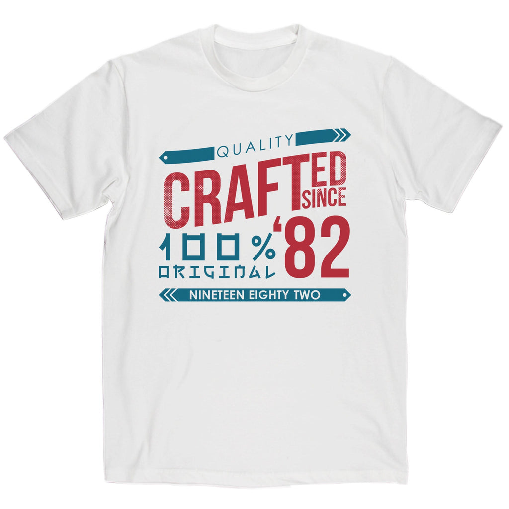 Crafted in 1982 Year T Shirt product image 2