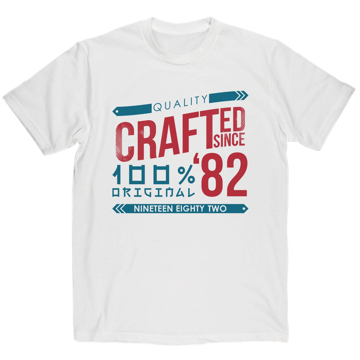 Crafted in 1982 Year T Shirt product image 4