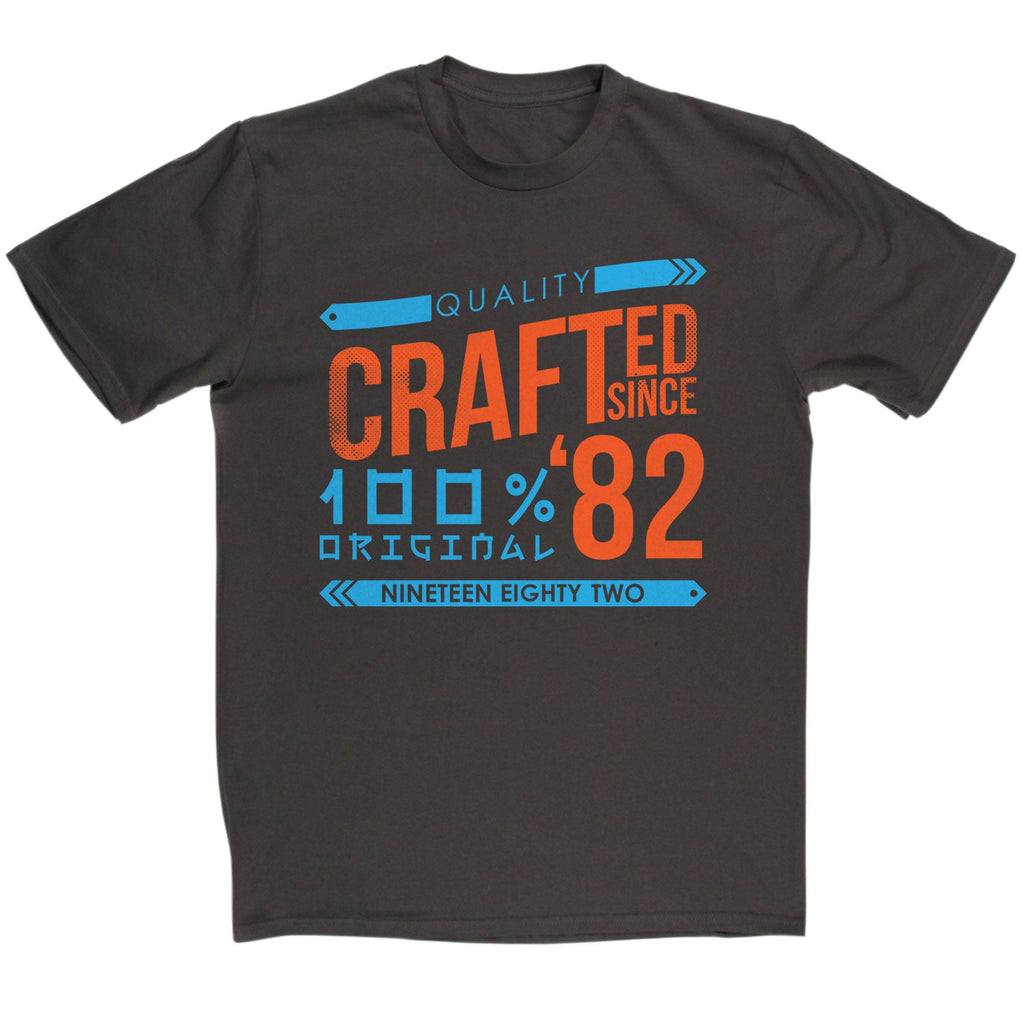 Crafted in 1982 Year T Shirt product image 5