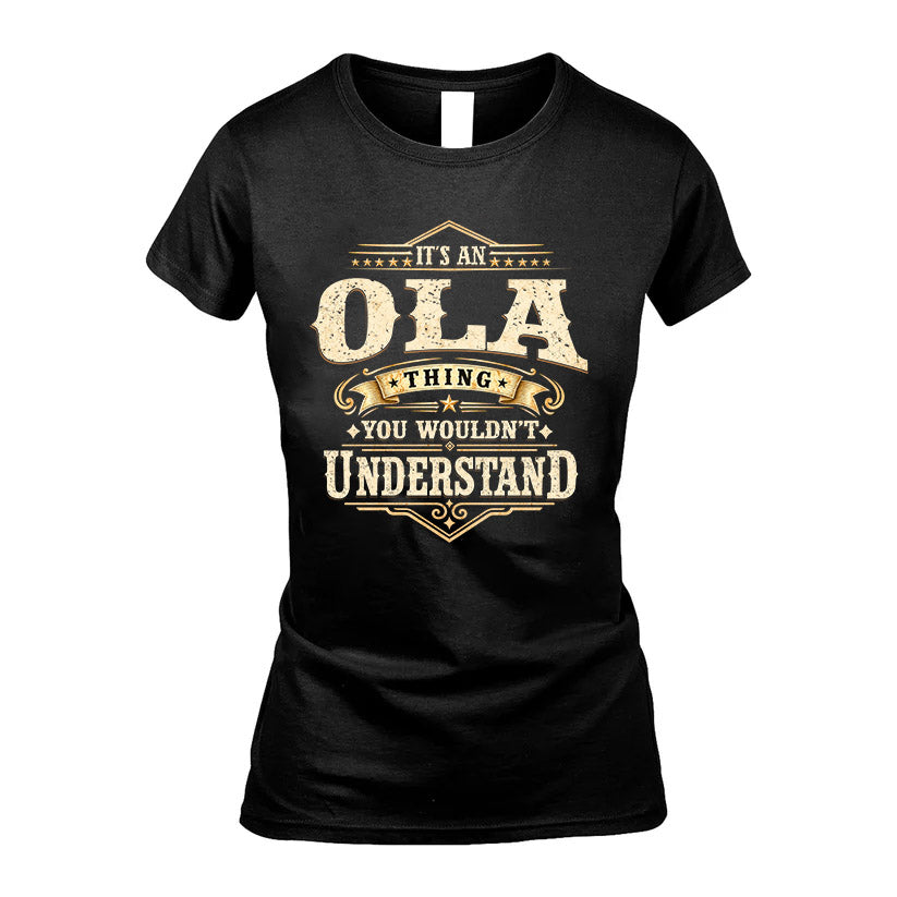 OLA HH-F009–Personalized Name Quote Apparel “It’s an Thing product image 5