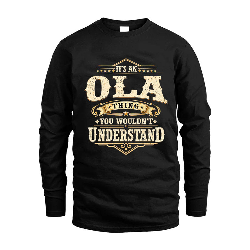 OLA HH-F009–Personalized Name Quote Apparel “It’s an Thing product image 4