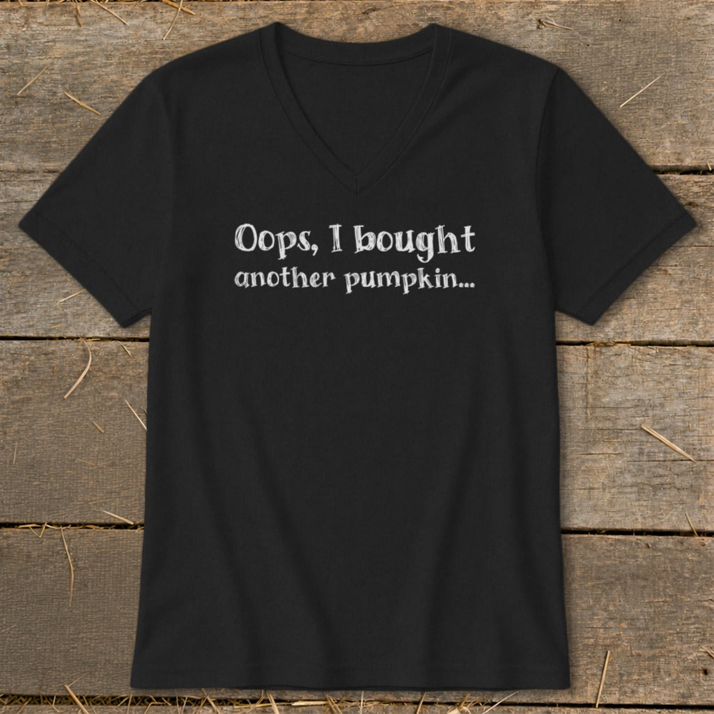 Oops I Bought Another Pumpkin V-neck