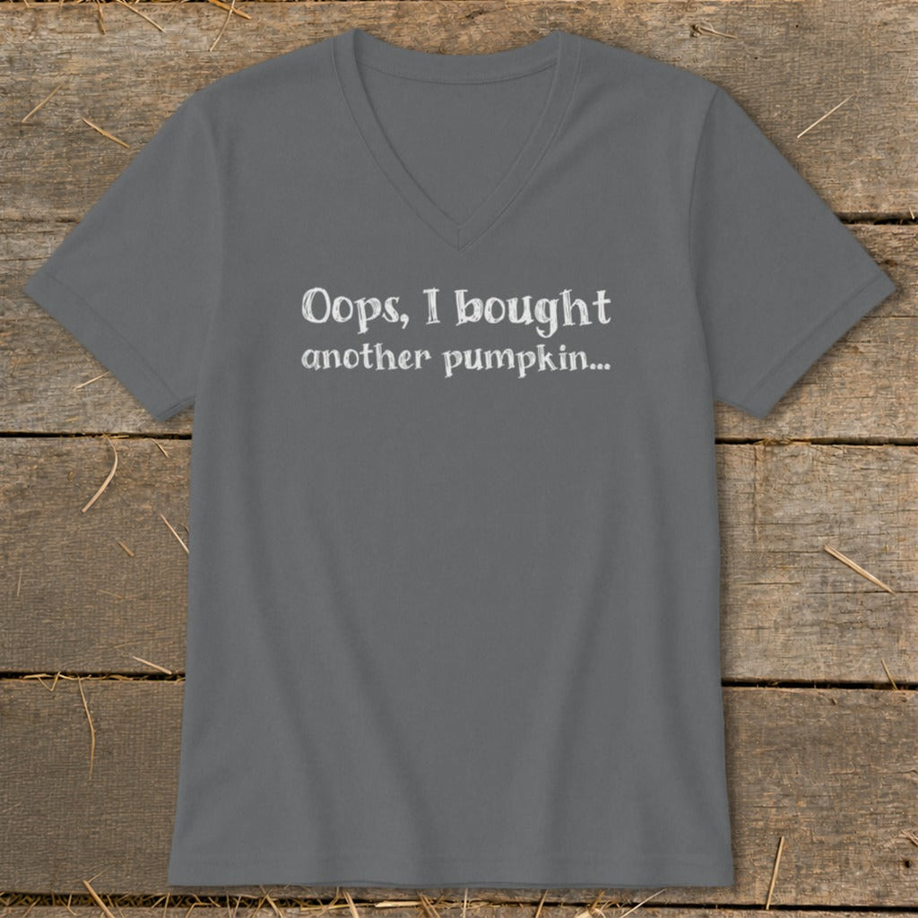 Oops I Bought Another Pumpkin V-neck