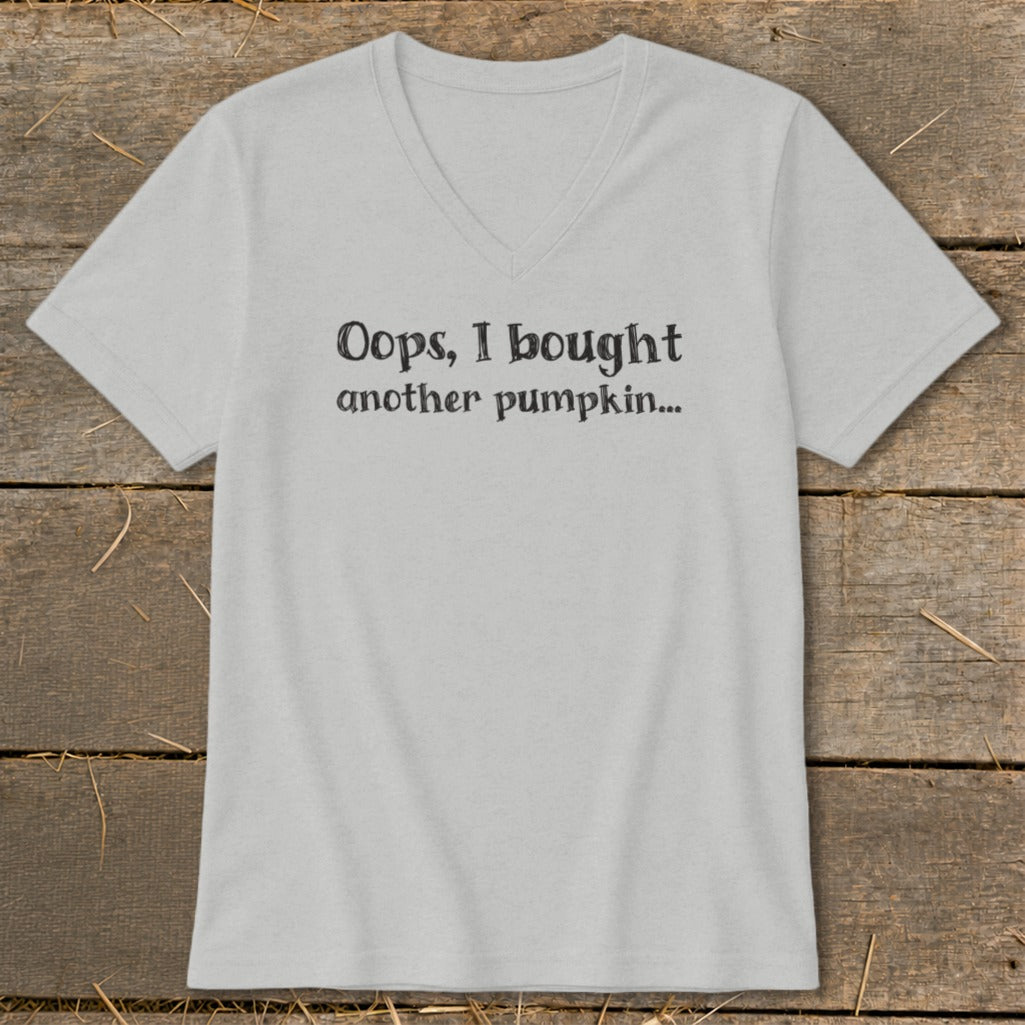Oops I Bought Another Pumpkin V-neck