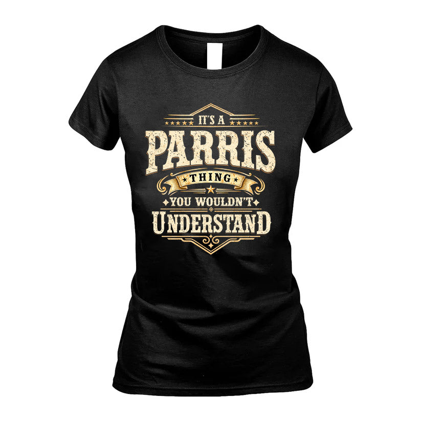 PARRIS HH-F009–Personalized Name Quote Apparel “It’s an product image 5