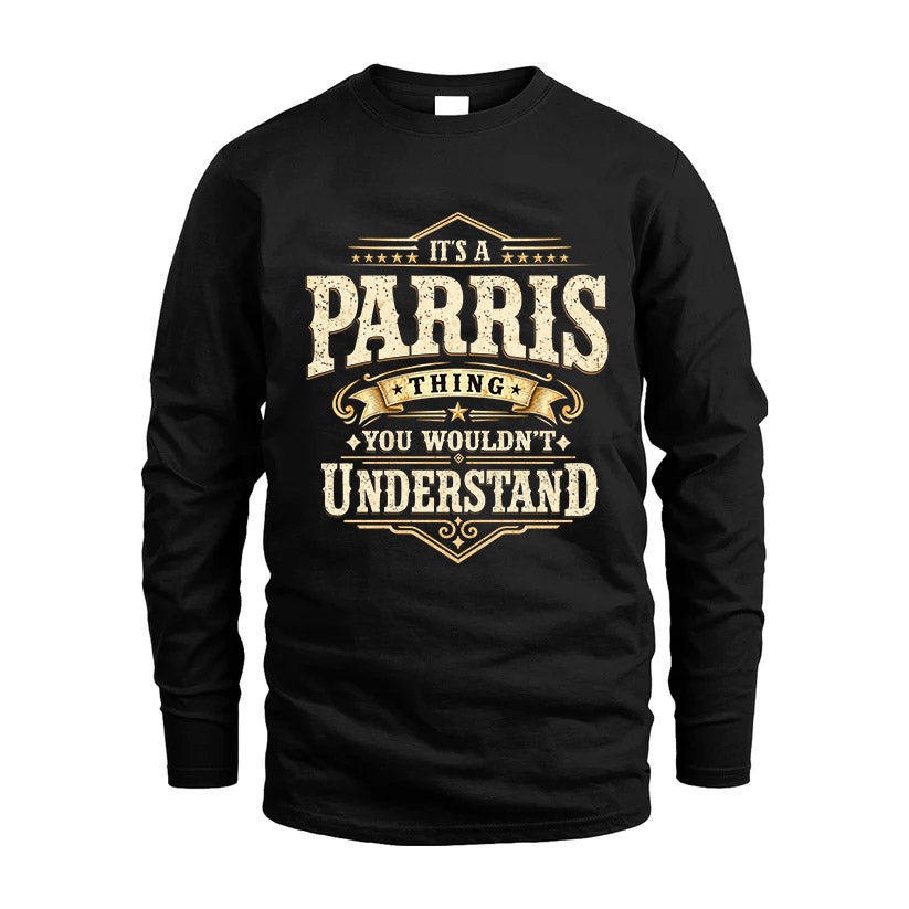 PARRIS HH-F009–Personalized Name Quote Apparel “It’s an product image 4