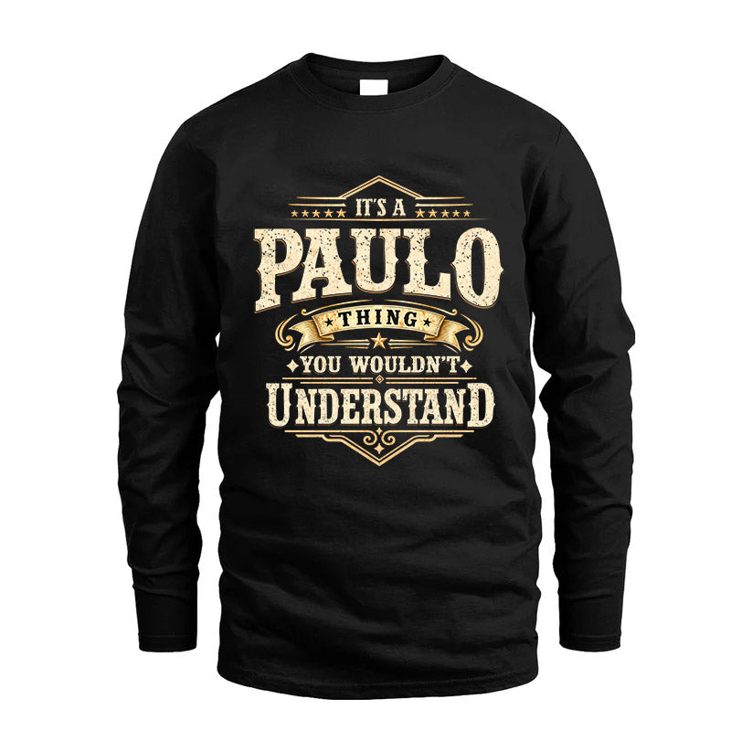 PAULO HH-F009–Personalized Name Quote Apparel “It’s an product image 4
