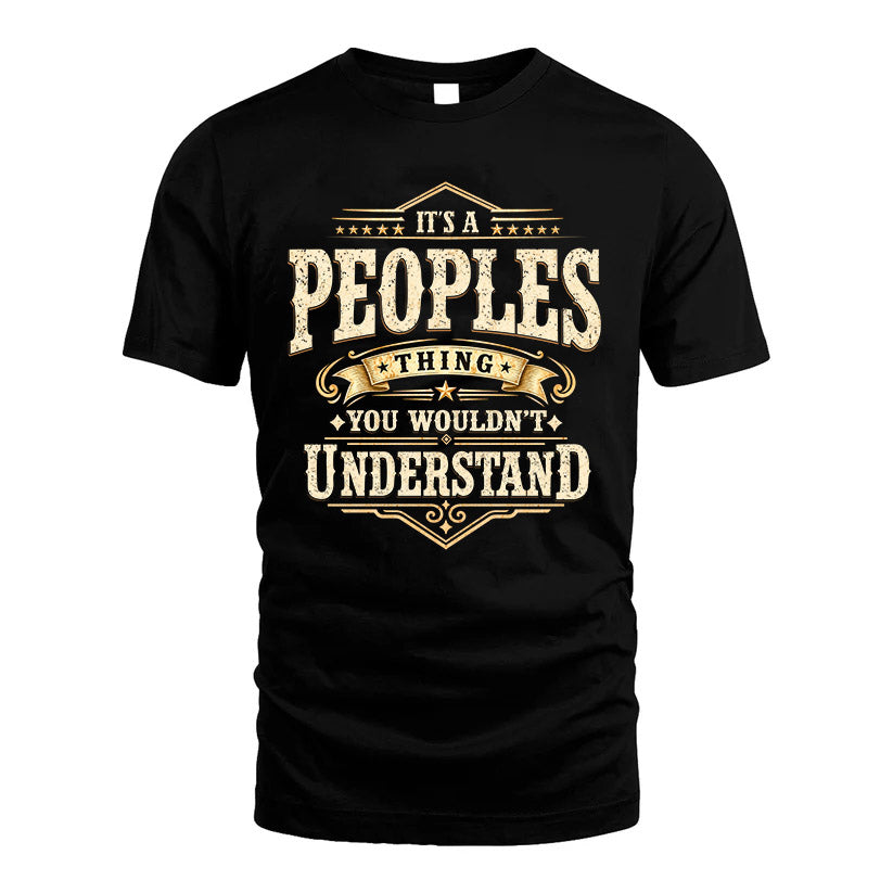 PEOPLES HH-F009–Personalized Name Quote Apparel “It’s an product image 1
