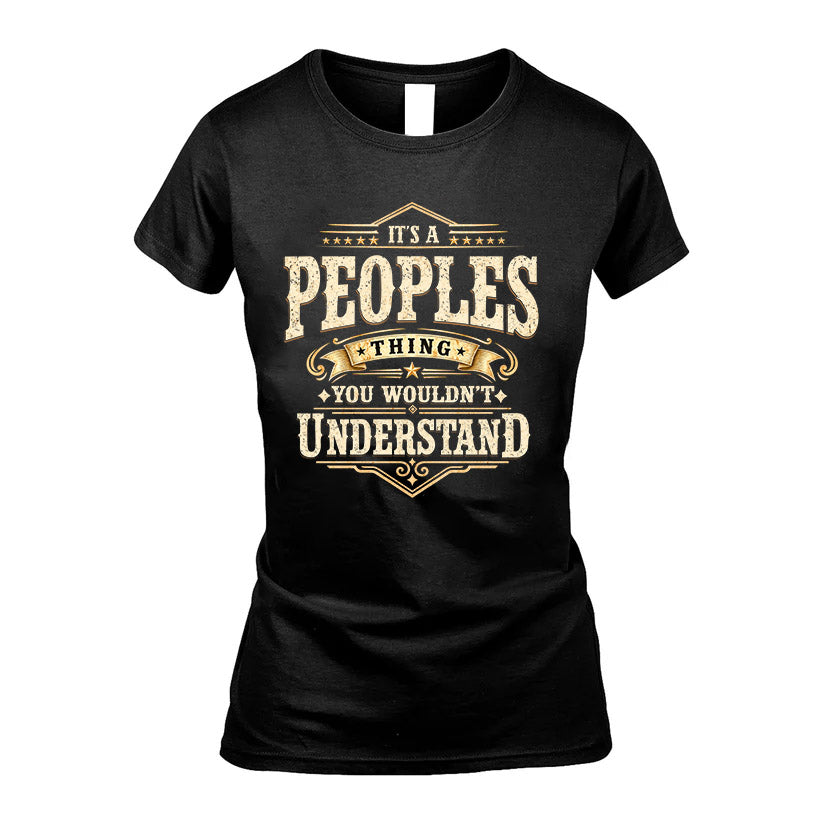 PEOPLES HH-F009–Personalized Name Quote Apparel “It’s an product image 5