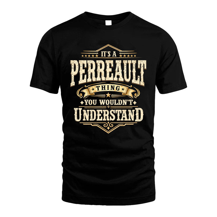 PERREAULT HH-F009–Personalized Name Quote Apparel “It’s an product image 1