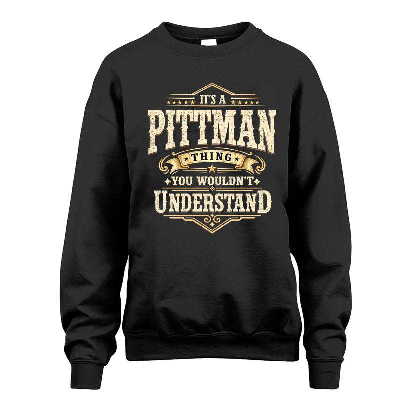 PITTMAN HH-F009–Personalized Name Quote Apparel “It’s an product image 3
