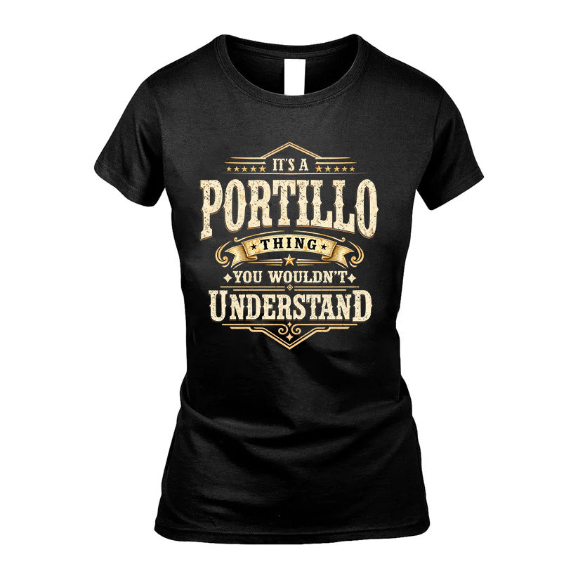 PORTILLO HH-F009–Personalized Name Quote Apparel “It’s an product image 5