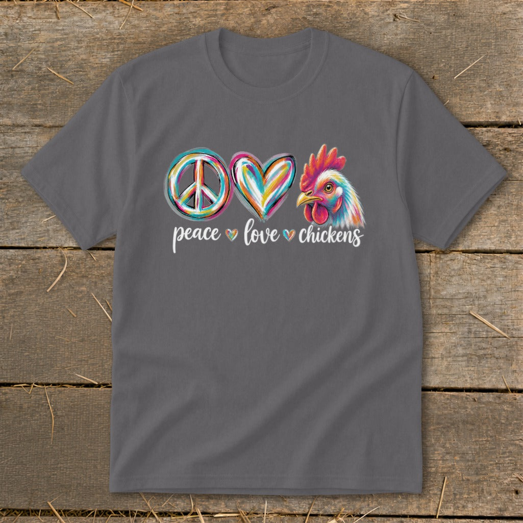 Peace Love for Chickens Youth Tee product image 2